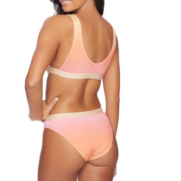 NWT Sun kissed ombré swimsuit 2 piece size xs reef - Picture 3 of 7
